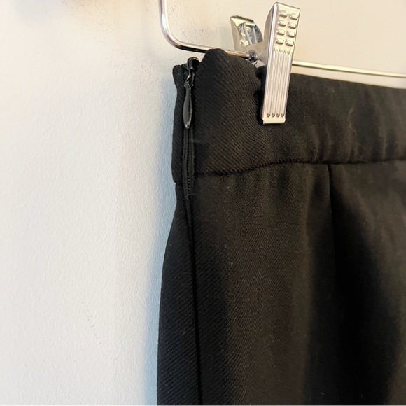 Kate Spade Black Ponte Pants Zipper Pockets Ankle Fit Size 0 Business Casual - Picture 8 of 8